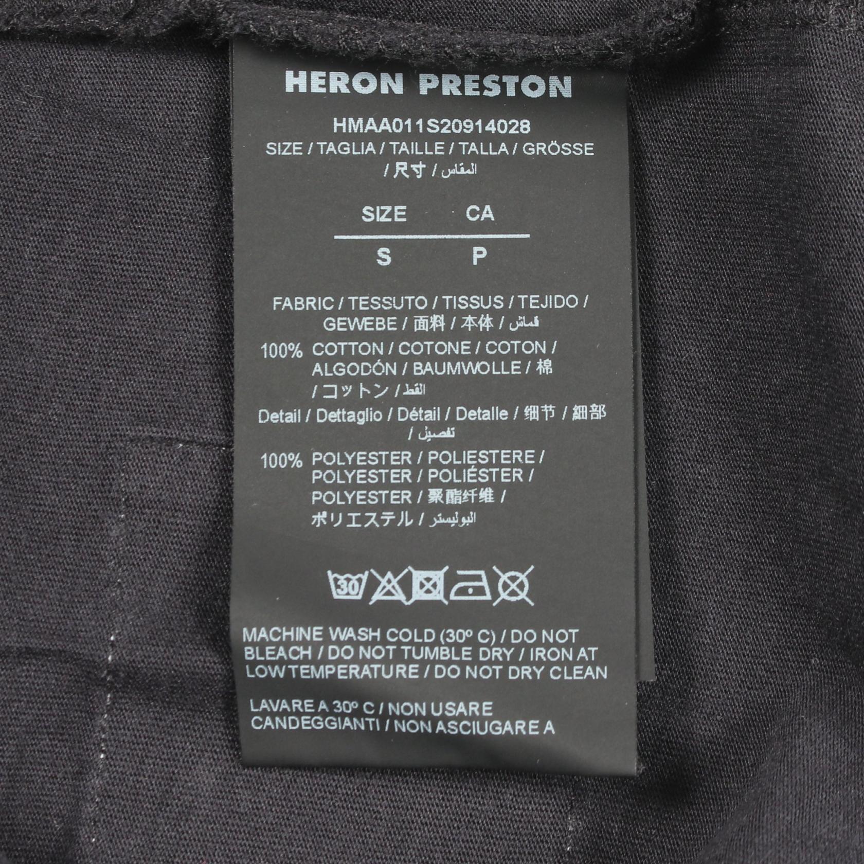 San Francisco グラフィックプリント 半袖Tシャツ コットン ブラック ヘロンプレストン トップス HERON PRESTON