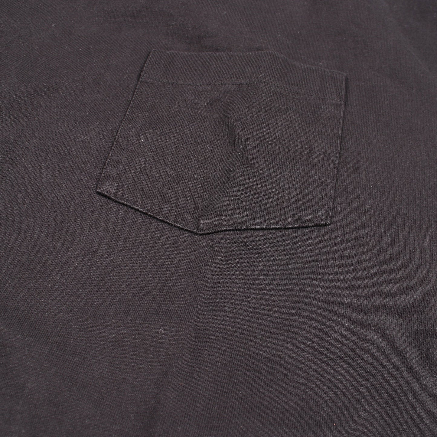 モックネック 刺繍 半袖Tシャツ コットン ブラック ヘロンプレストン トップス HERON PRESTON