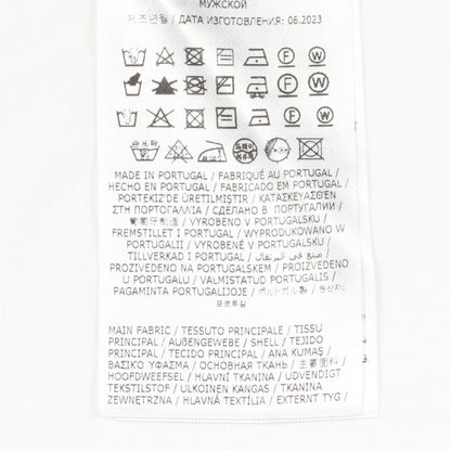 オーバーサイズ モックネック 半袖Tシャツ コットン ホワイト ジルサンダー トップス JIL SANDER