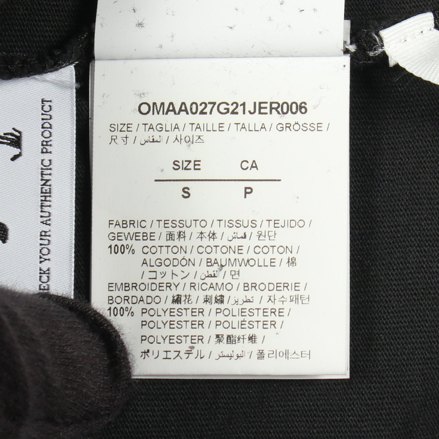 MLB CHICAGO WS SS TEE ユーズド加工 半袖Tシャツ コットン ダークグレー オフホワイト トップス OFF-WHITE