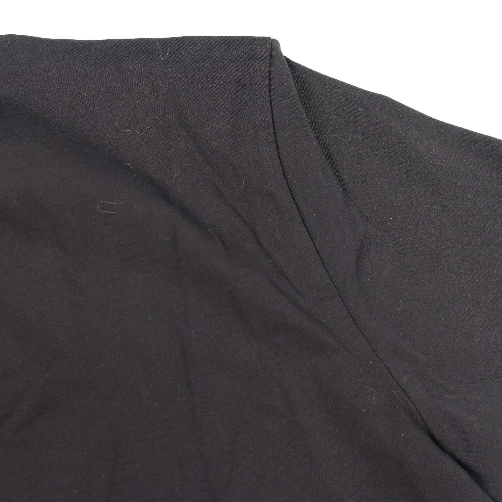 ロゴ刺繍 半袖Tシャツ コットン ブラック メゾンマルジェラ10 トップス Maison Margiela 10