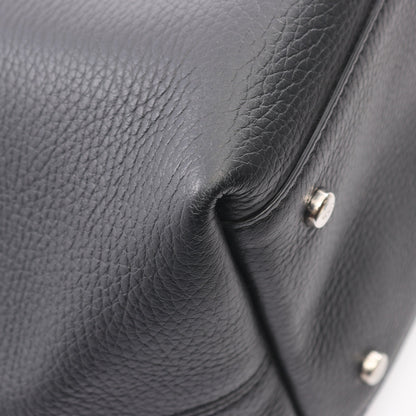 ANQ ショルダーバッグ トートバッグ レザー ブラック トッズ バッグ TOD'S