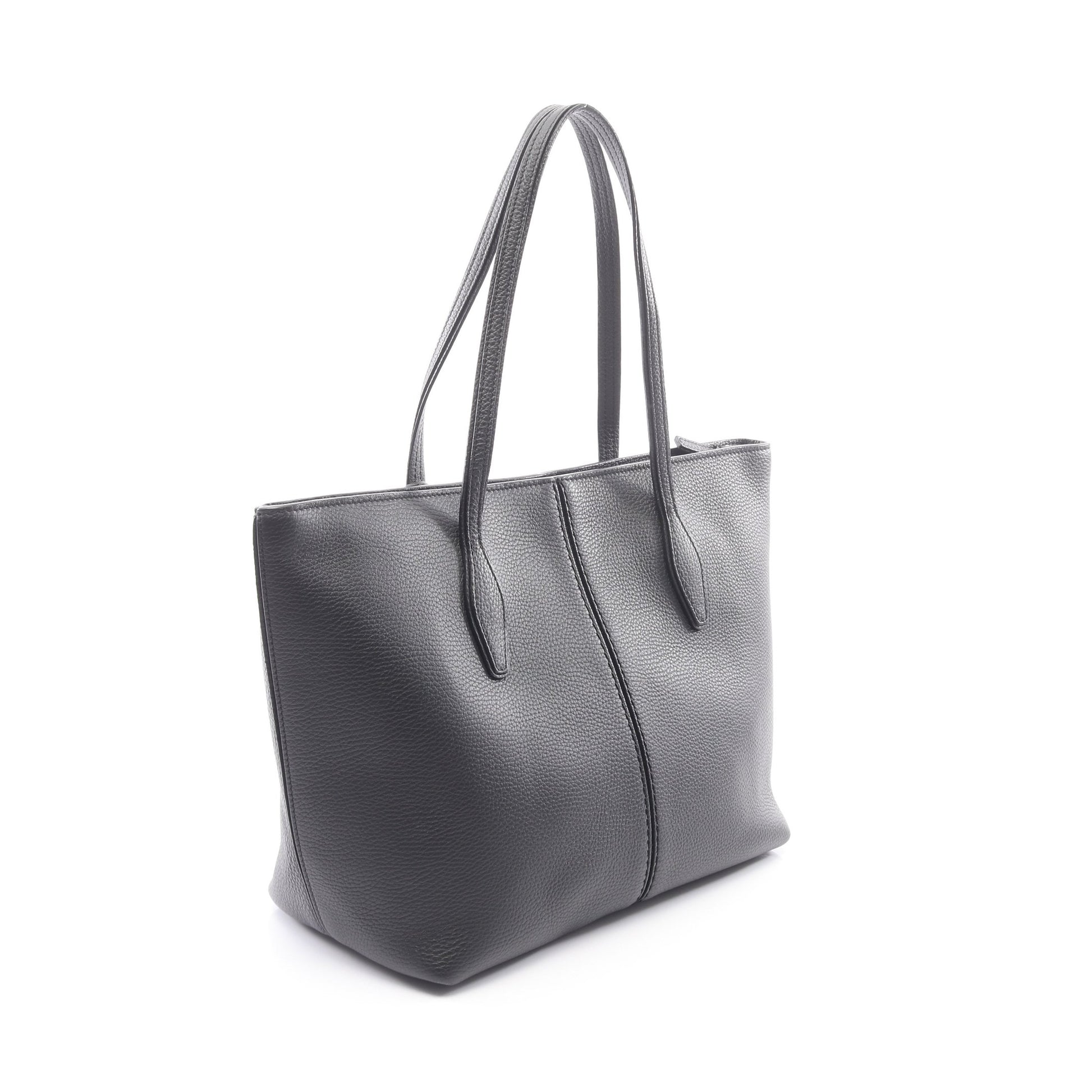 ANQ ショルダーバッグ トートバッグ レザー ブラック トッズ バッグ TOD'S