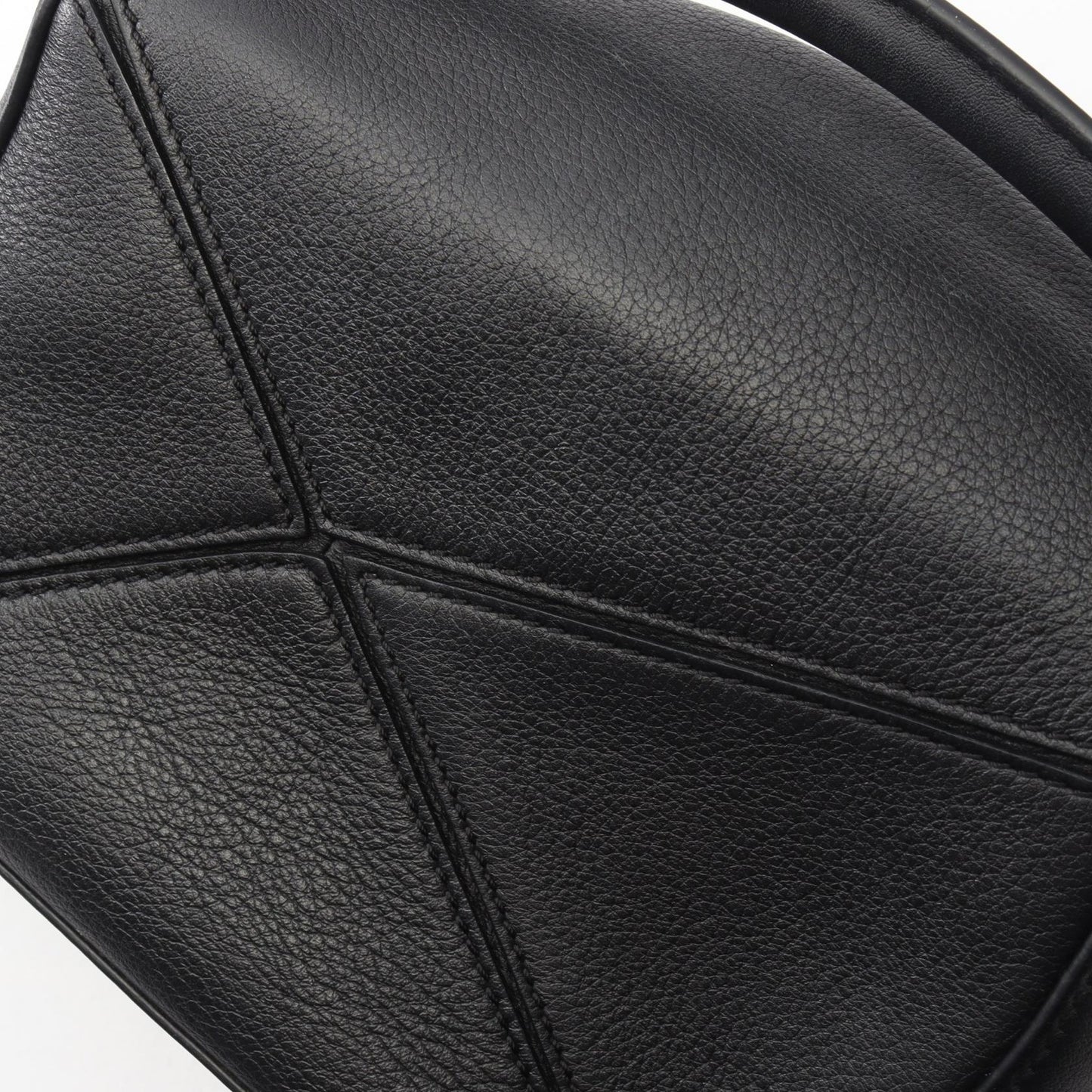 パズルバッグ ミニ 2WAY ハンドバッグ レザー ブラック ロエベ バッグ LOEWE