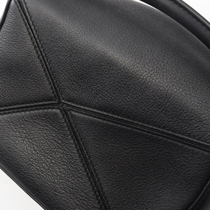 パズルバッグ ミニ 2WAY ハンドバッグ レザー ブラック ロエベ バッグ LOEWE