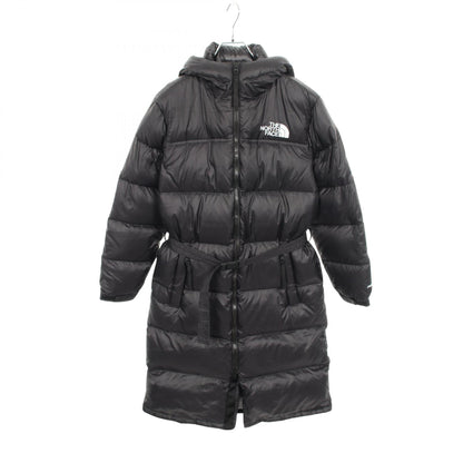 NUPTSE BELTED LONG PARKA フード付き ダウンコート ナイロン ブラック ザノースフェイス アウター THE NORTH FACE