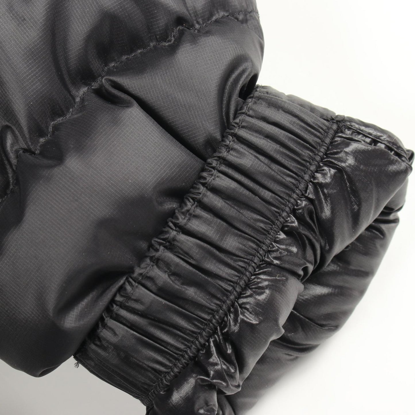 NUPTSE BELTED LONG PARKA フード付き ダウンコート ナイロン ブラック ザノースフェイス アウター THE NORTH FACE