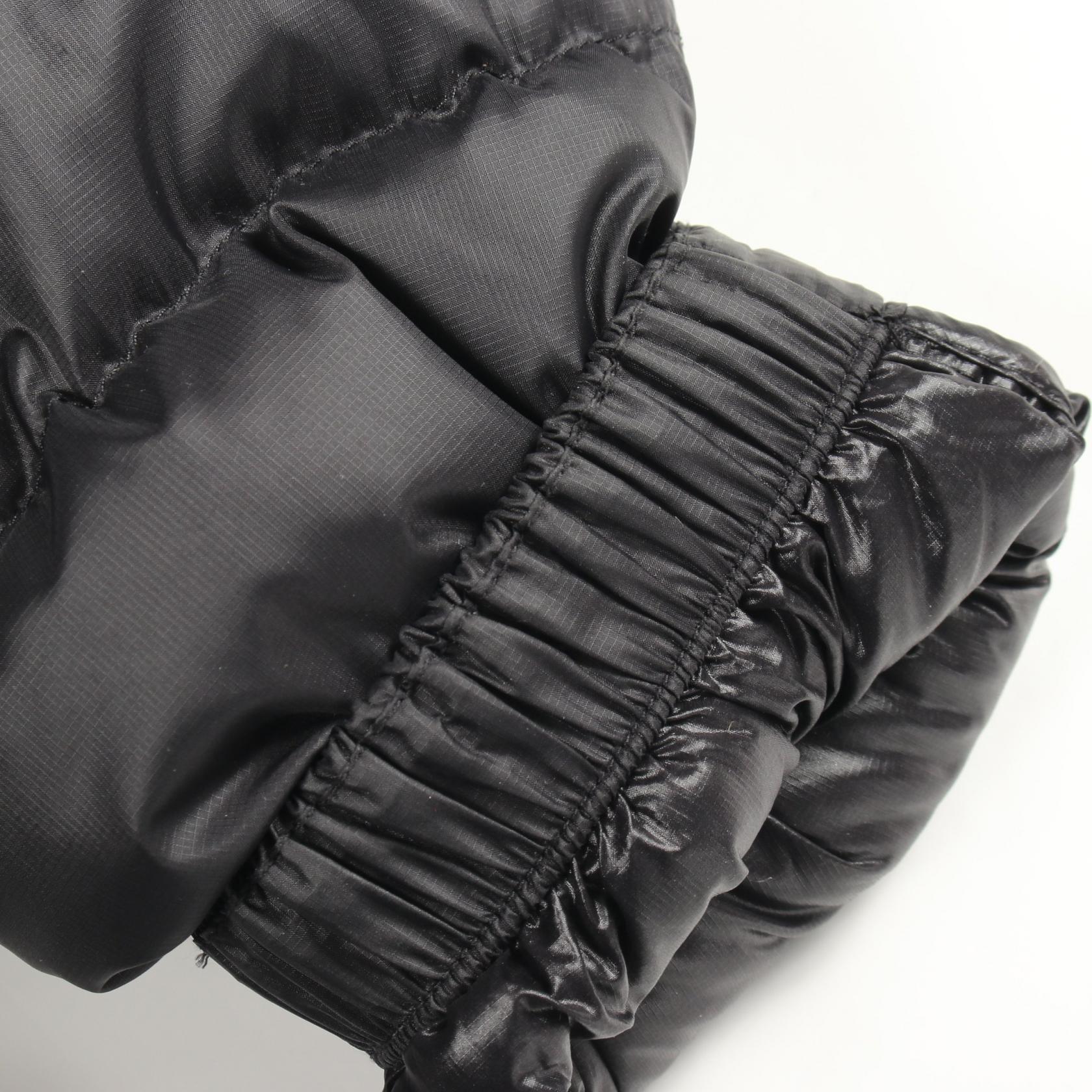 NUPTSE BELTED LONG PARKA フード付き ダウンコート ナイロン ブラック ザノースフェイス アウター THE NORTH FACE