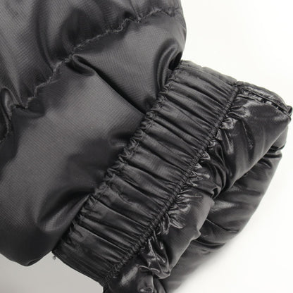 NUPTSE BELTED LONG PARKA フード付き ダウンコート ナイロン ブラック ザノースフェイス アウター THE NORTH FACE