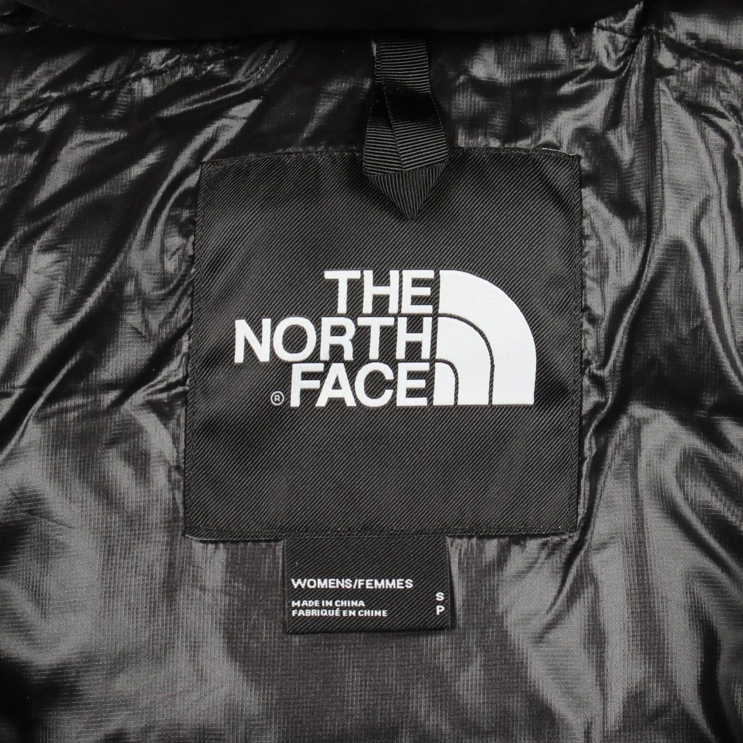 NUPTSE BELTED LONG PARKA フード付き ダウンコート ナイロン ブラック ザノースフェイス アウター THE NORTH FACE