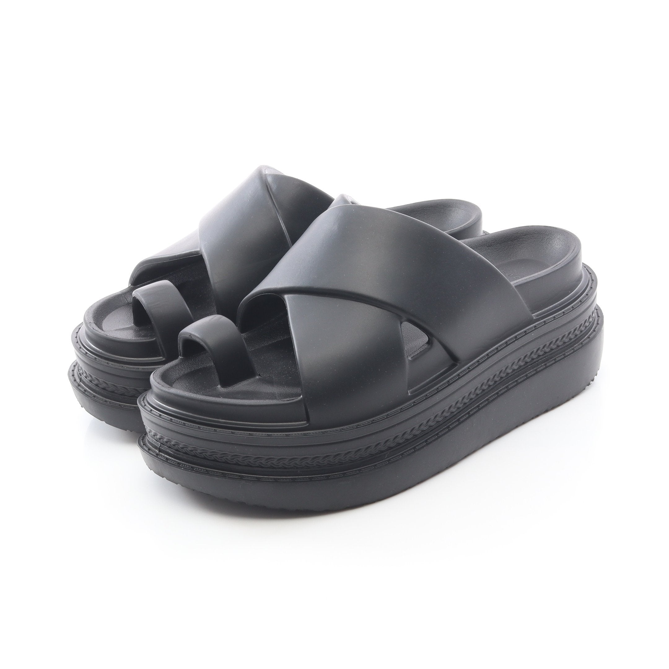Foam Multiple Sole サンダル ラバー ブラック サカイ – RECLO