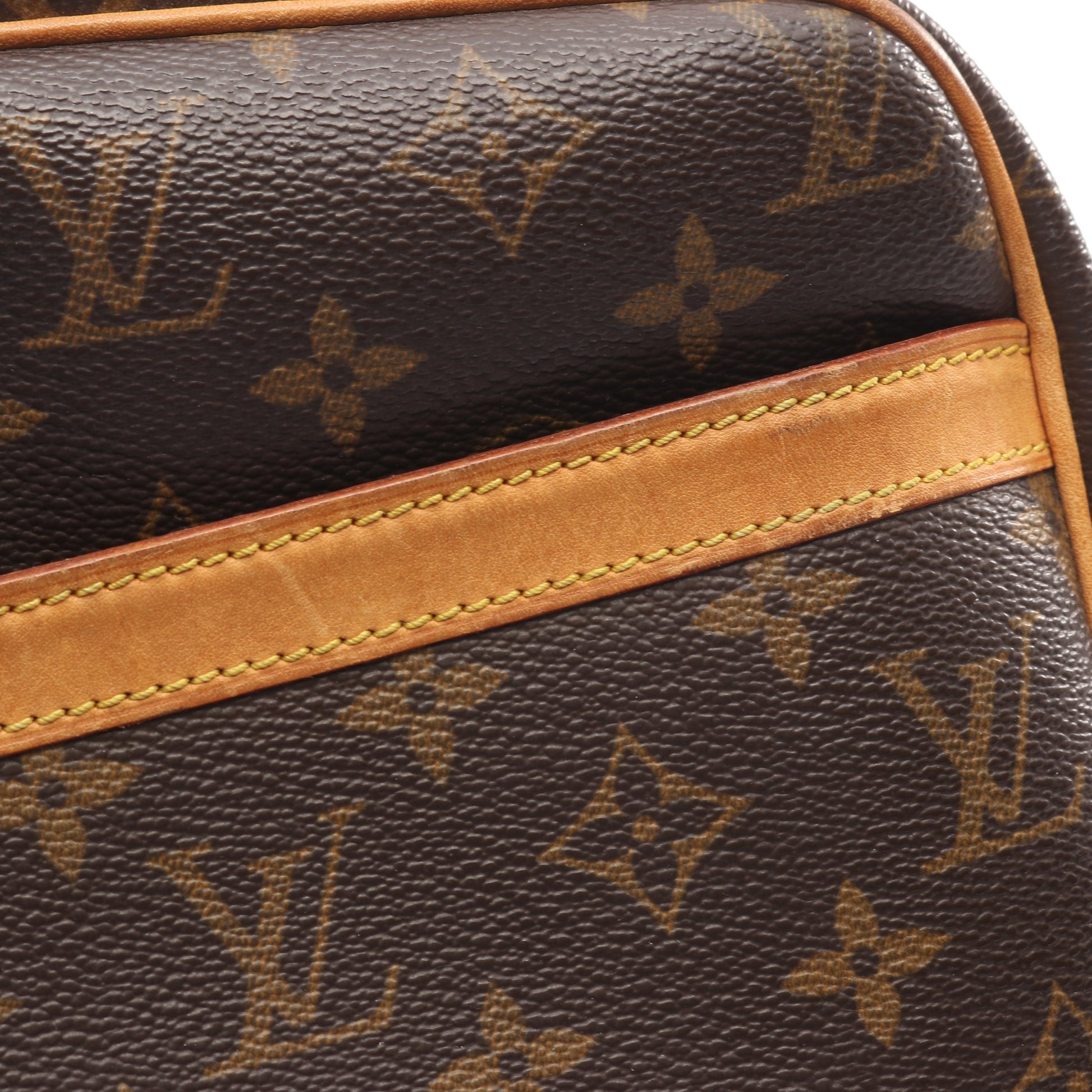 リポーターPM モノグラム ショルダーバッグ PVC レザー ブラウン ルイヴィトン バッグ LOUIS VUITTON
