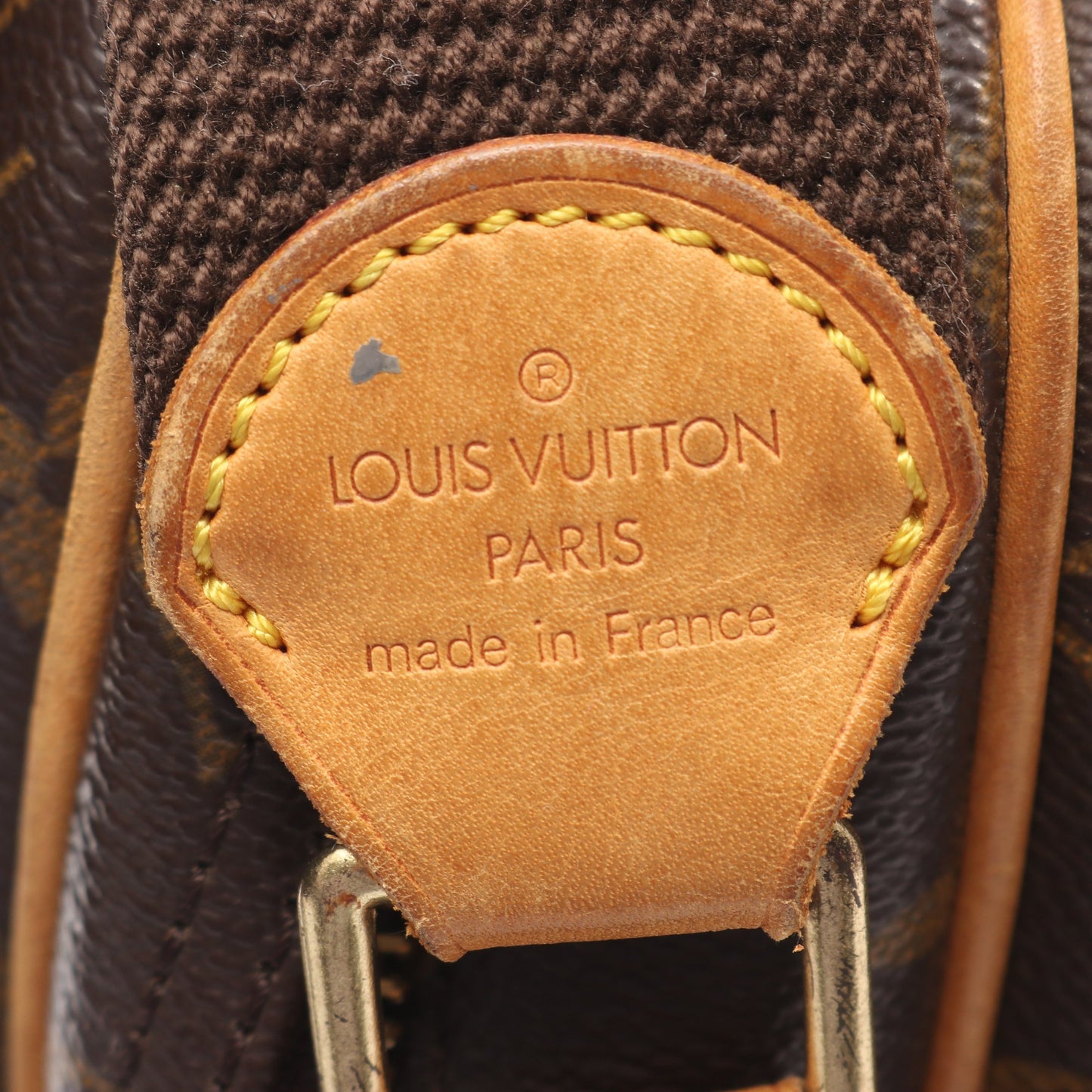 リポーターPM モノグラム ショルダーバッグ PVC レザー ブラウン ルイヴィトン バッグ LOUIS VUITTON
