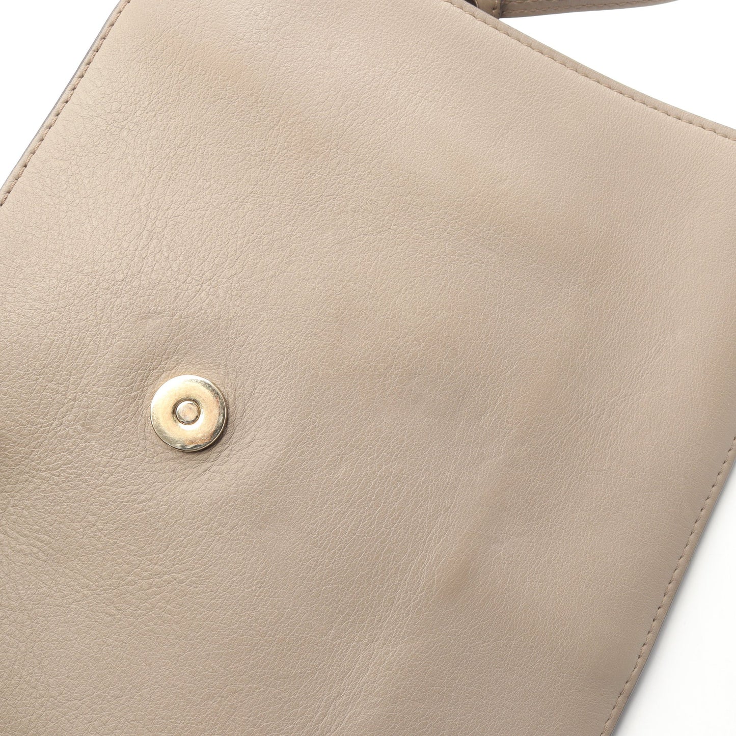 FAYE ミディアム ショルダーバッグ レザー スエード グレーベージュ クロエ バッグ Chloe