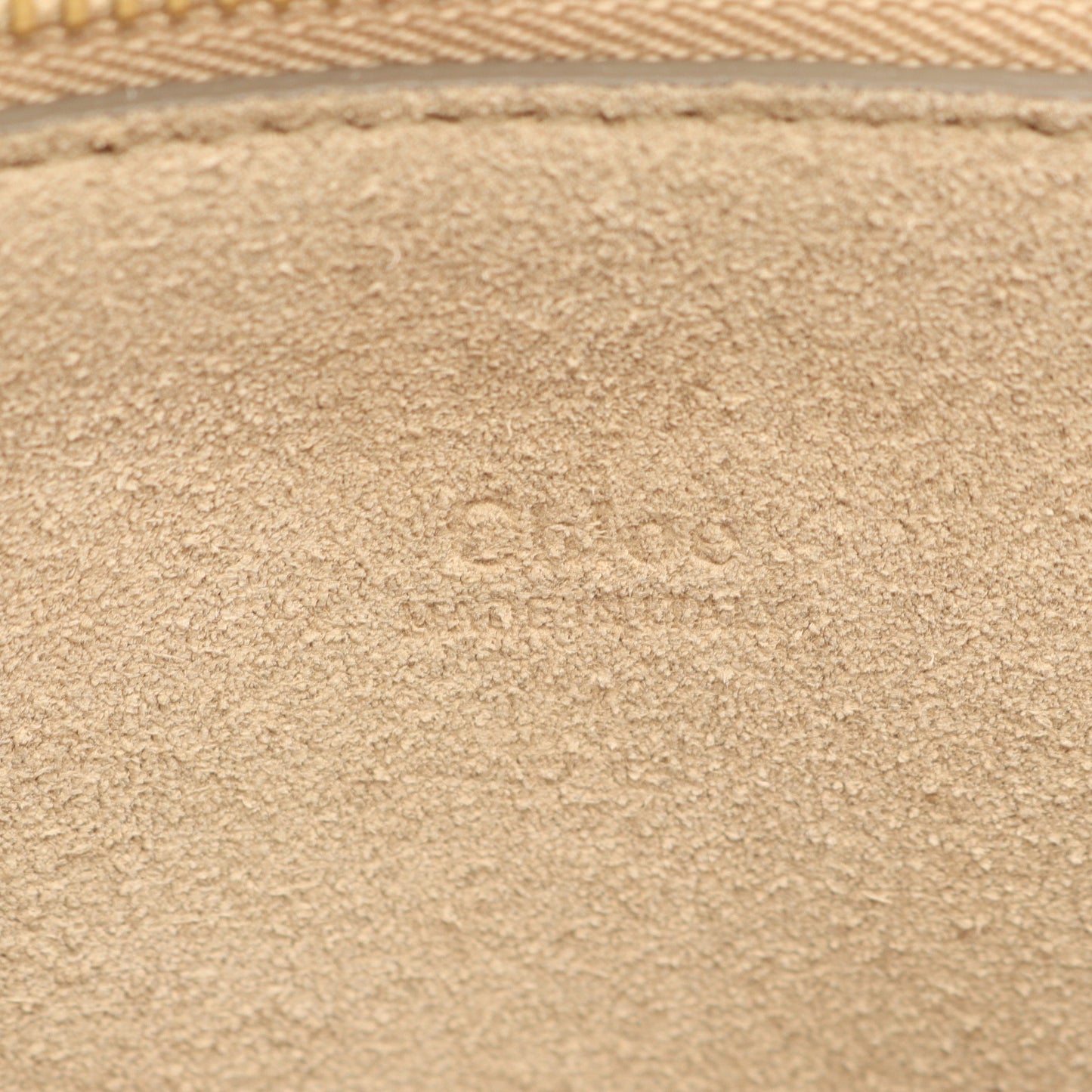 FAYE ミディアム ショルダーバッグ レザー スエード グレーベージュ クロエ バッグ Chloe