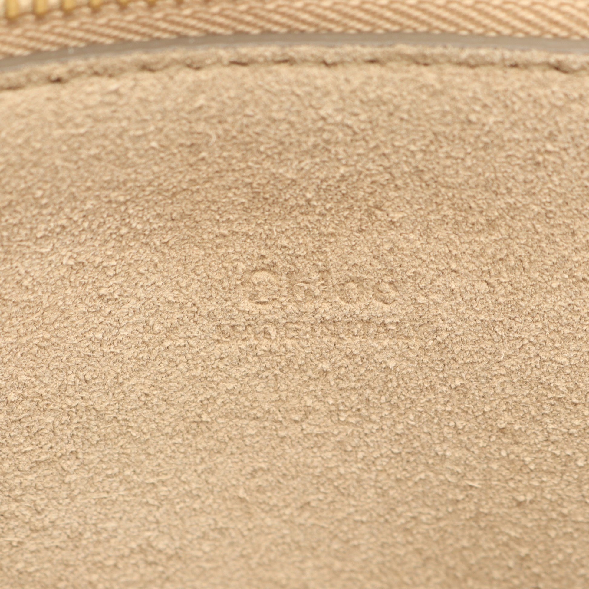 FAYE ミディアム ショルダーバッグ レザー スエード グレーベージュ クロエ バッグ Chloe