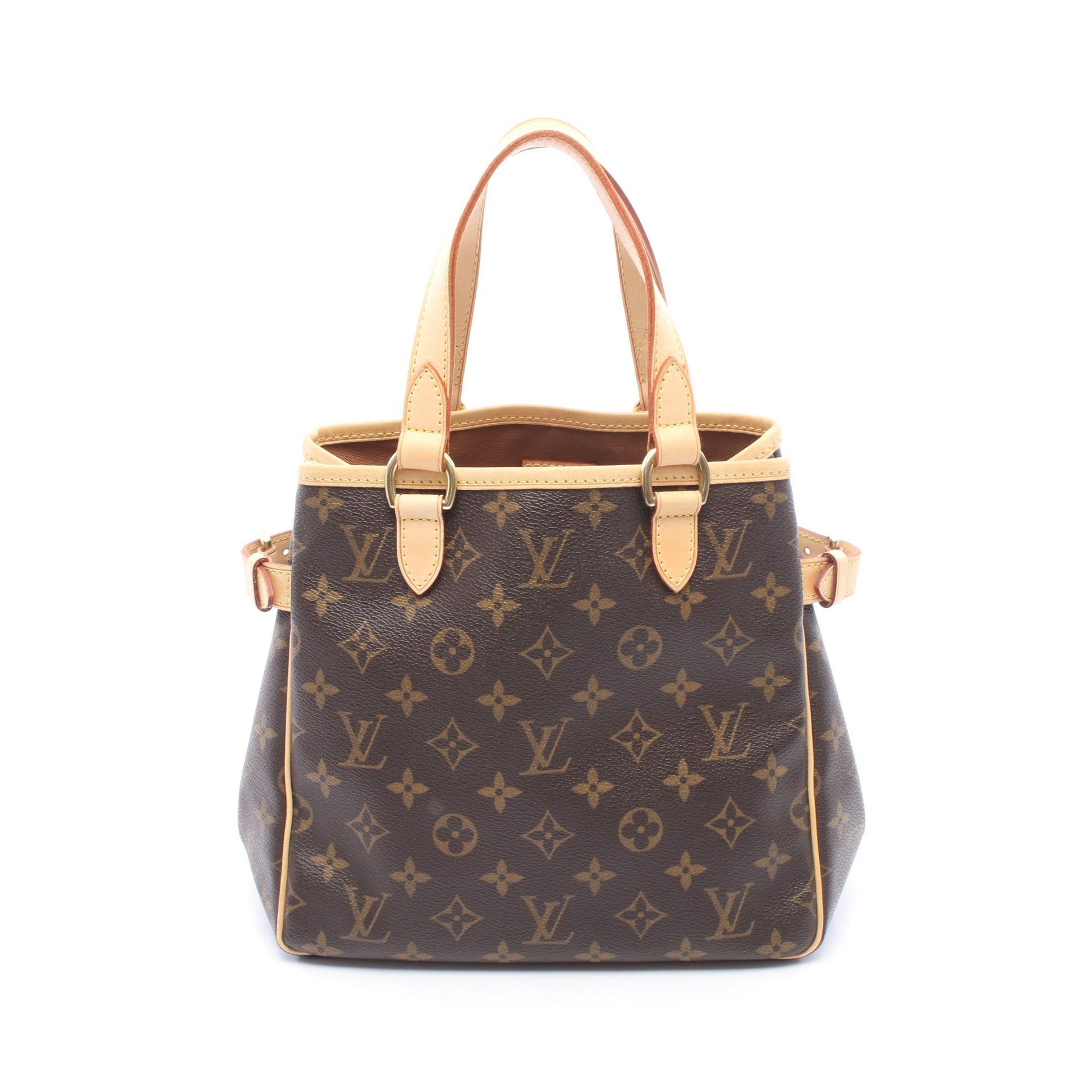 バティニョール モノグラム ハンドバッグ PVC レザー ブラウン ルイヴィトン バッグ LOUIS VUITTON