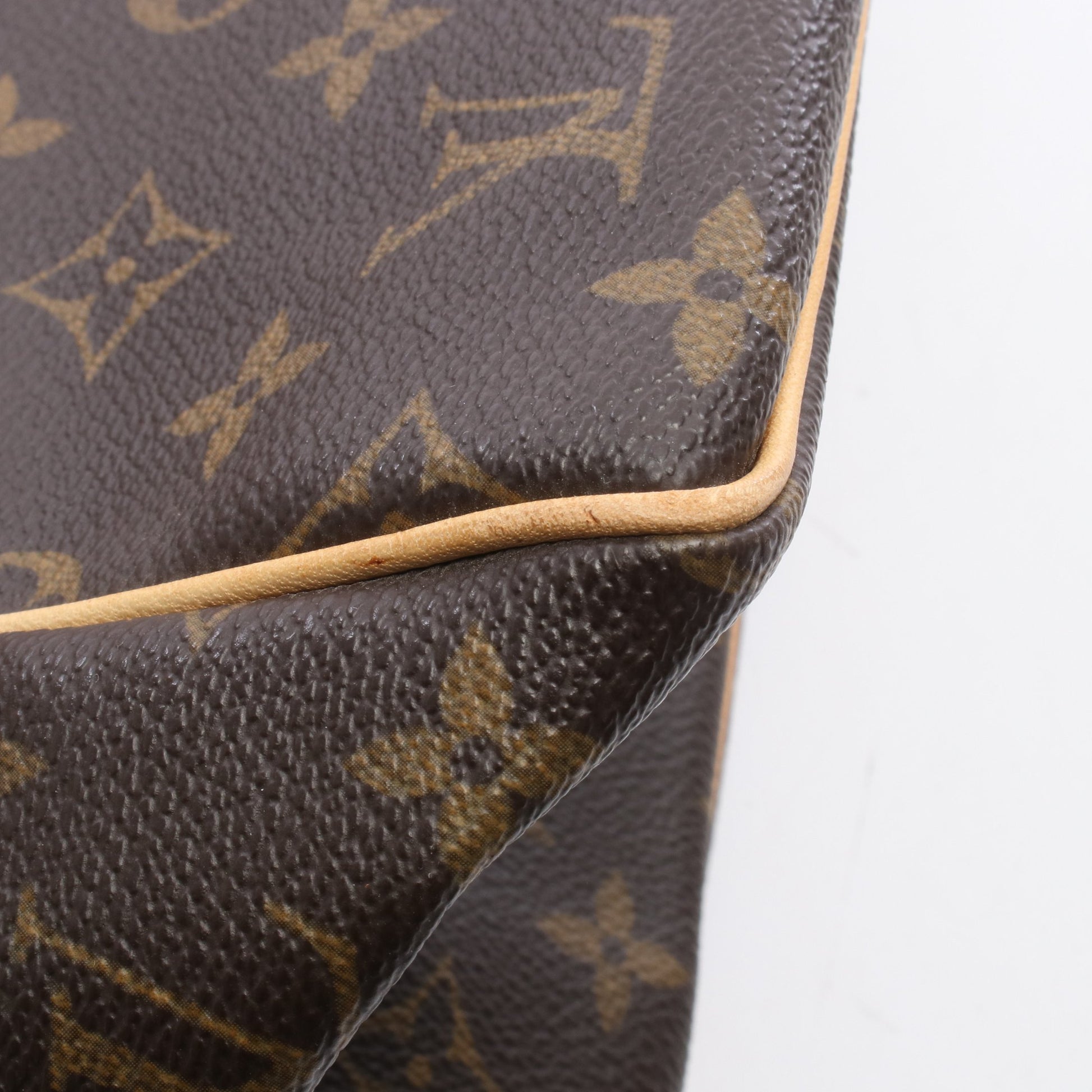 バティニョール モノグラム ハンドバッグ PVC レザー ブラウン ルイヴィトン バッグ LOUIS VUITTON