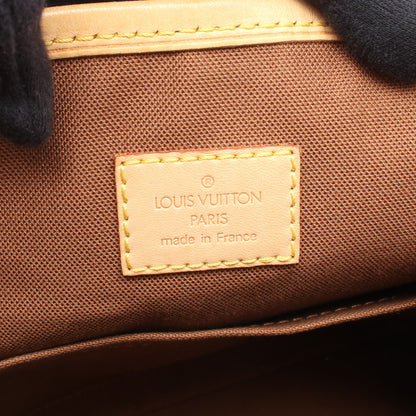 バティニョール モノグラム ハンドバッグ PVC レザー ブラウン ルイヴィトン バッグ LOUIS VUITTON