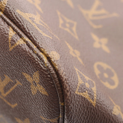 ネヴァーフルMM モノグラム スリーズ ショルダーバッグ トートバッグ PVC レザー ブラウン ルイヴィトン バッグ LOUIS VUITTON
