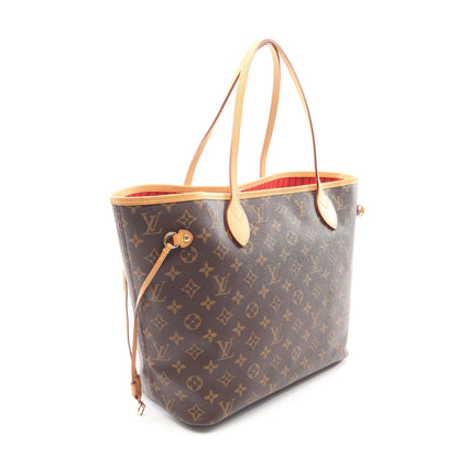 ネヴァーフルMM モノグラム スリーズ ショルダーバッグ トートバッグ PVC レザー ブラウン ルイヴィトン バッグ LOUIS VUITTON
