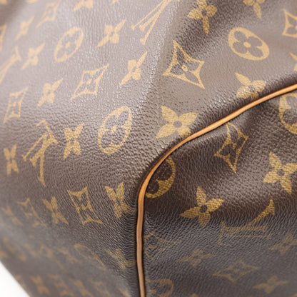 キーポル60 モノグラム ボストンバッグ PVC レザー ブラウン ルイヴィトン バッグ LOUIS VUITTON