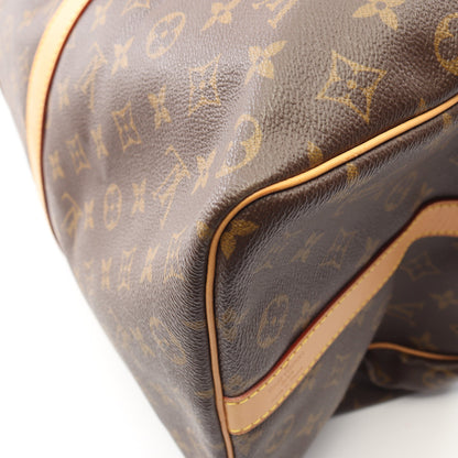 キーポル バンドリエール50 モノグラム 2WAY ボストンバッグ PVC レザー ブラウン ルイヴィトン バッグ LOUIS VUITTON