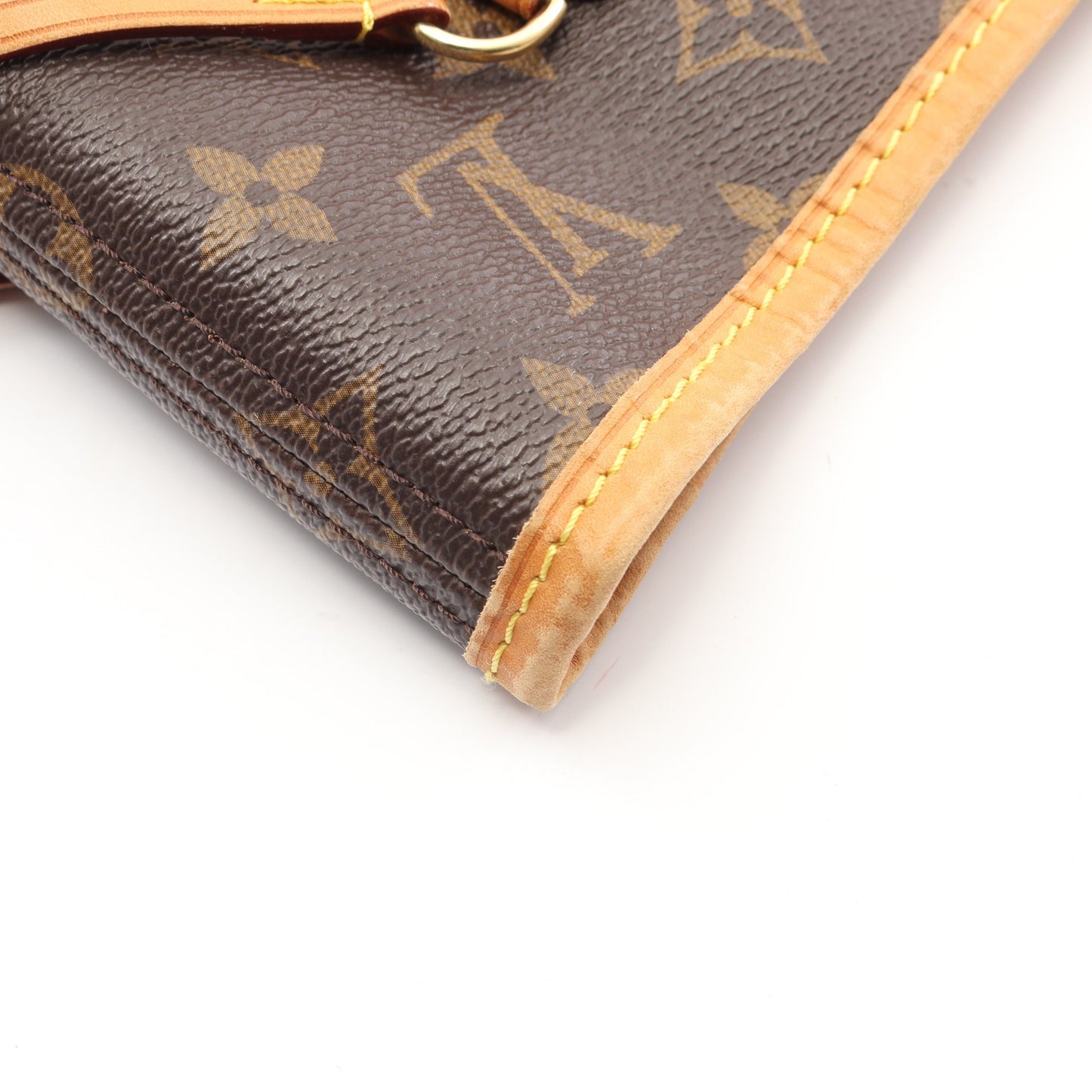 ネヴァーフルMM モノグラム ショルダーバッグ トートバッグ PVC レザー ブラウン ルイヴィトン バッグ LOUIS VUITTON