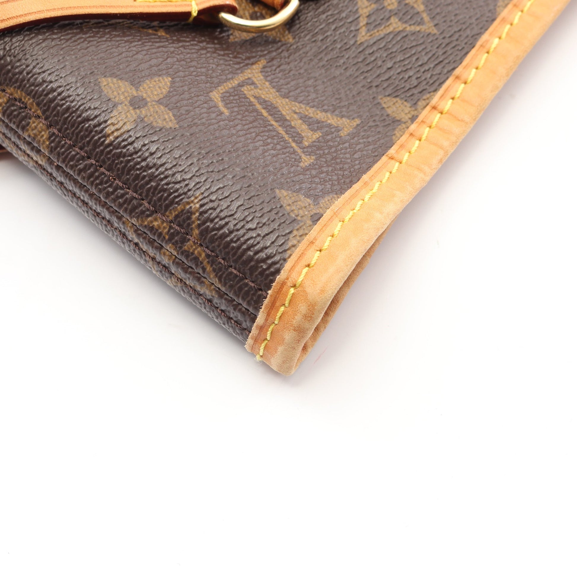 ネヴァーフルMM モノグラム ショルダーバッグ トートバッグ PVC レザー ブラウン ルイヴィトン バッグ LOUIS VUITTON
