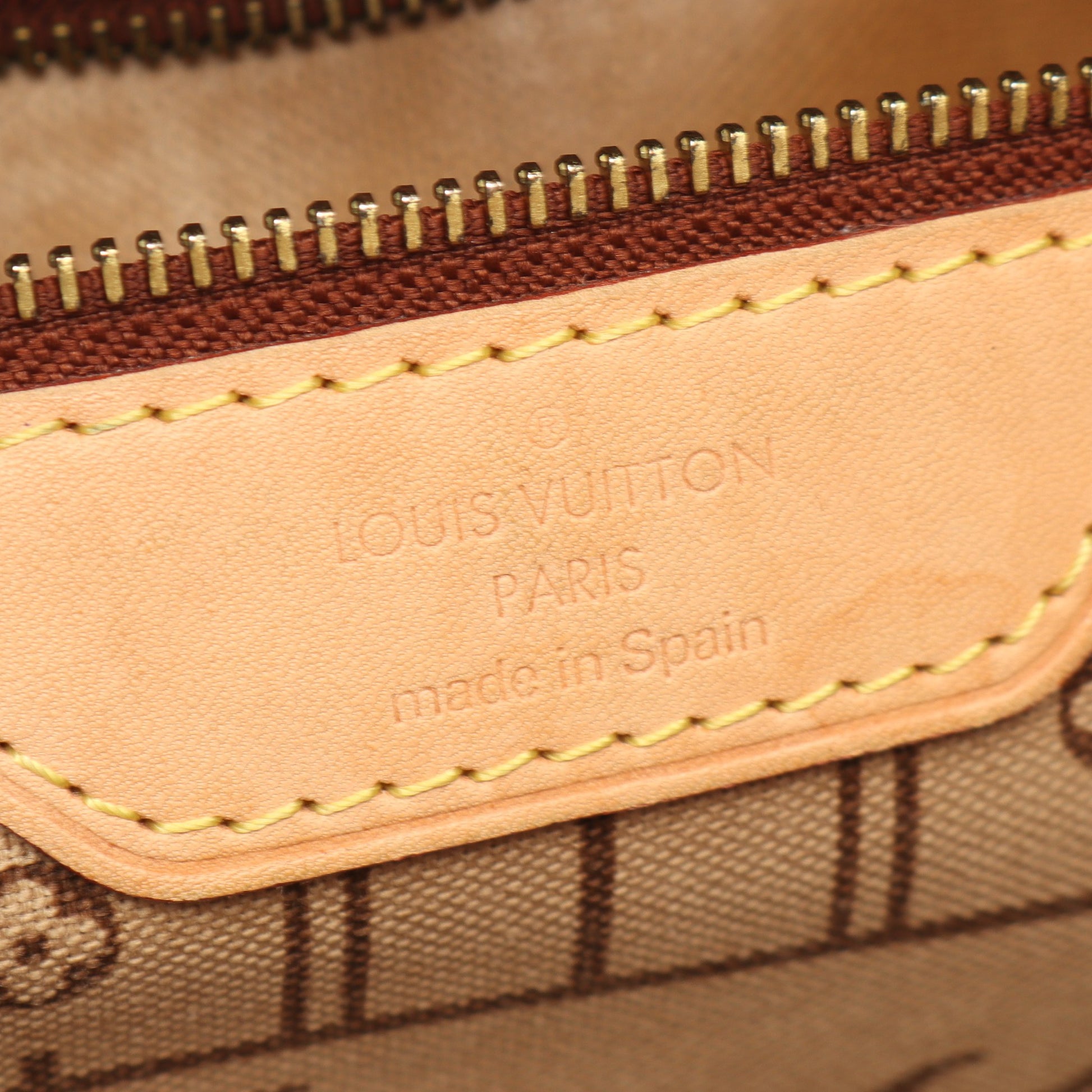 ネヴァーフルMM モノグラム ショルダーバッグ トートバッグ PVC レザー ブラウン ルイヴィトン バッグ LOUIS VUITTON