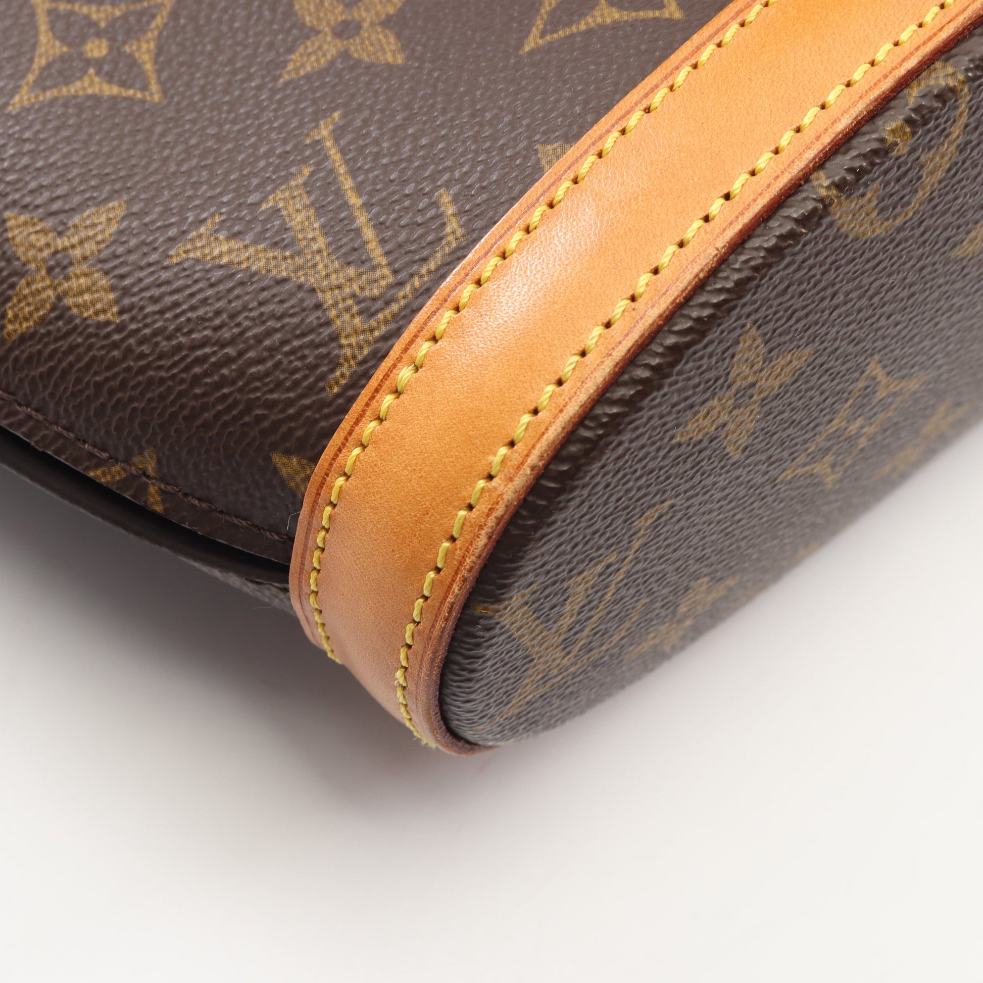 バビロン モノグラム ショルダーバッグ PVC レザー ブラウン ルイヴィトン バッグ LOUIS VUITTON