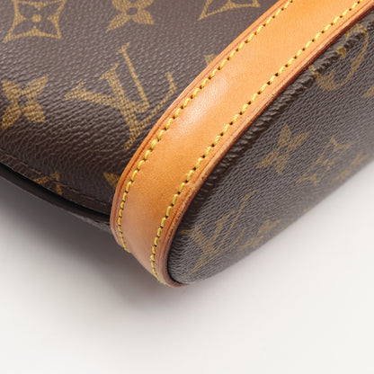 バビロン モノグラム ショルダーバッグ PVC レザー ブラウン ルイヴィトン バッグ LOUIS VUITTON