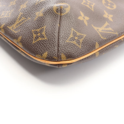ミュゼット モノグラム ショルダーバッグ PVC レザー ブラウン ルイヴィトン バッグ LOUIS VUITTON
