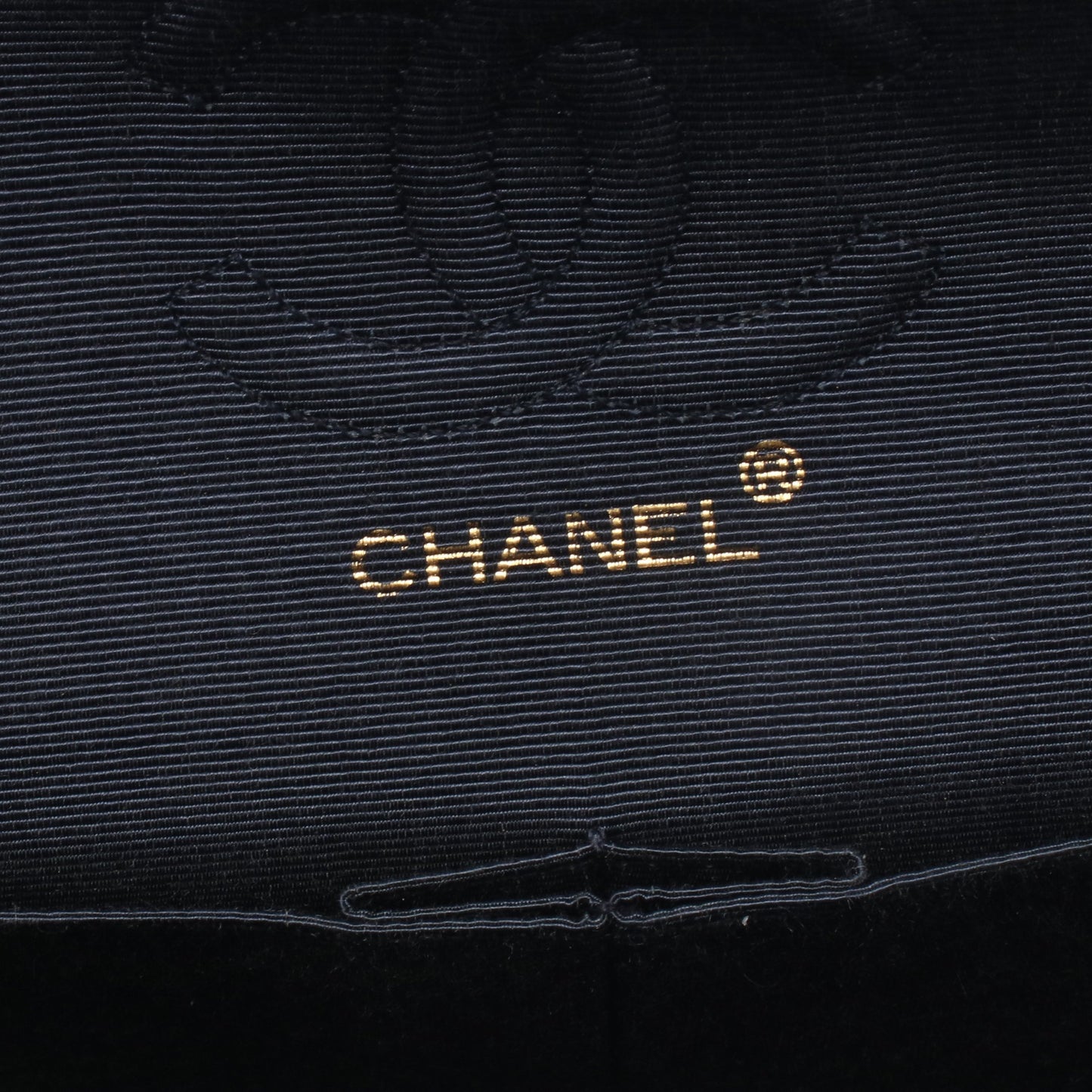 マトラッセ Wフラップ Wチェーンショルダーバッグ コットンジャージ ネイビー ゴールド金具 シャネル バッグ CHANEL