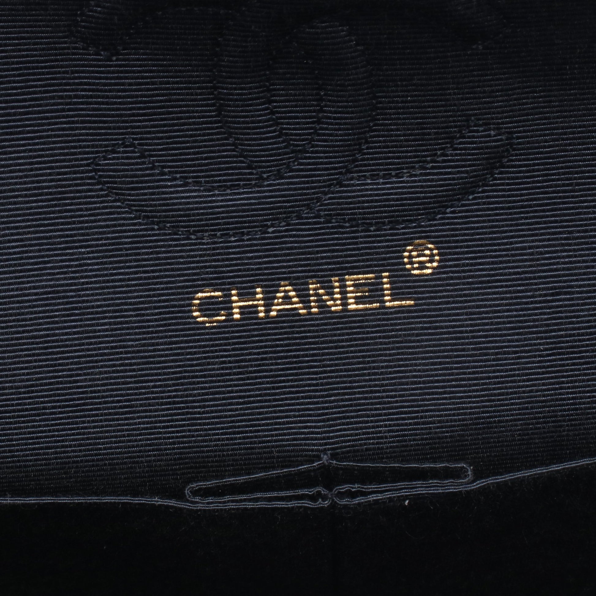 マトラッセ Wフラップ Wチェーンショルダーバッグ コットンジャージ ネイビー ゴールド金具 シャネル バッグ CHANEL