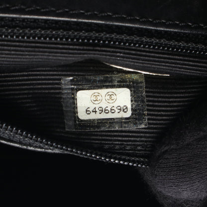マトラッセ プラ チェーンショルダーバッグ ラムスキン ブラック ゴールド金具 シャネル バッグ CHANEL