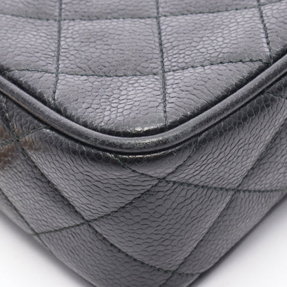 マトラッセ ココボール ミニ チェーンショルダーバッグ キャビアスキン ブラック ゴールド金具 シャネル バッグ CHANEL