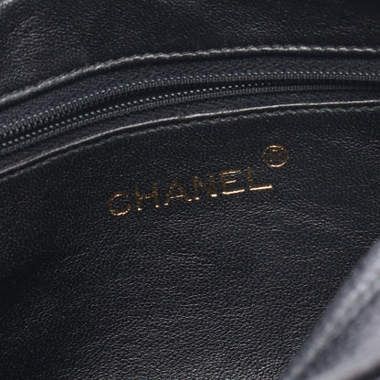 マトラッセ ココボール ミニ チェーンショルダーバッグ キャビアスキン ブラック ゴールド金具 シャネル バッグ CHANEL