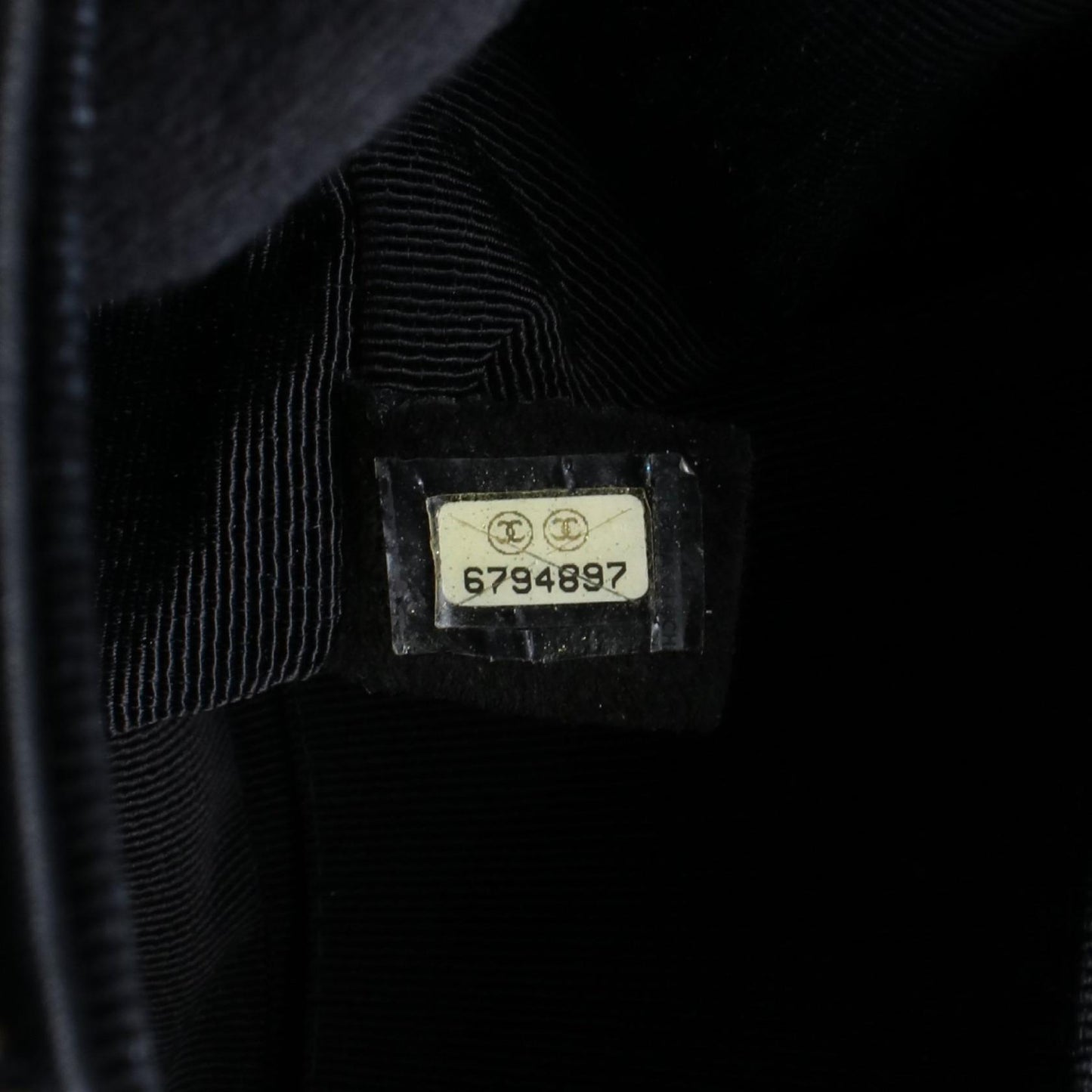 ワイルドステッチ Wチェーンショルダーバッグ レザー ブラック ゴールド金具 シャネル バッグ CHANEL