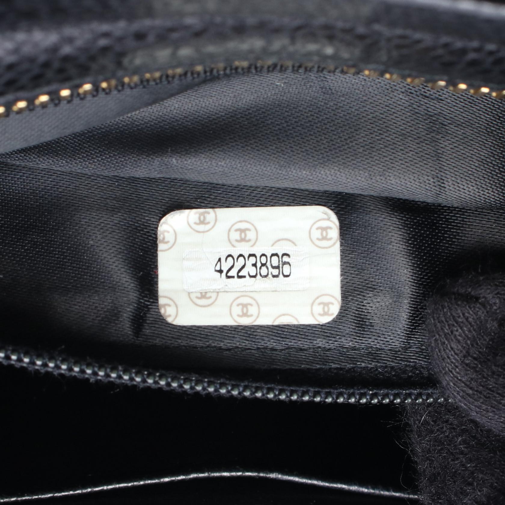 マトラッセ チェーンショルダー チェーンショルダーバッグ キャビアスキン ブラック ゴールド金具 シャネル バッグ CHANEL