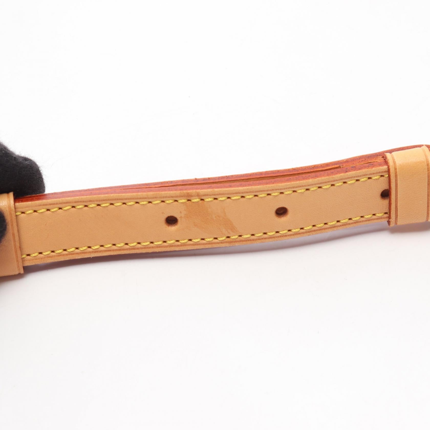ヴィバシテPM モノグラム ショルダーバッグ PVC レザー ブラウン ルイヴィトン バッグ LOUIS VUITTON