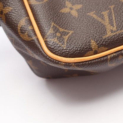 ヴィバシテPM モノグラム ショルダーバッグ PVC レザー ブラウン ルイヴィトン バッグ LOUIS VUITTON
