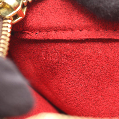 ヴィバシテPM モノグラム ショルダーバッグ PVC レザー ブラウン ルイヴィトン バッグ LOUIS VUITTON