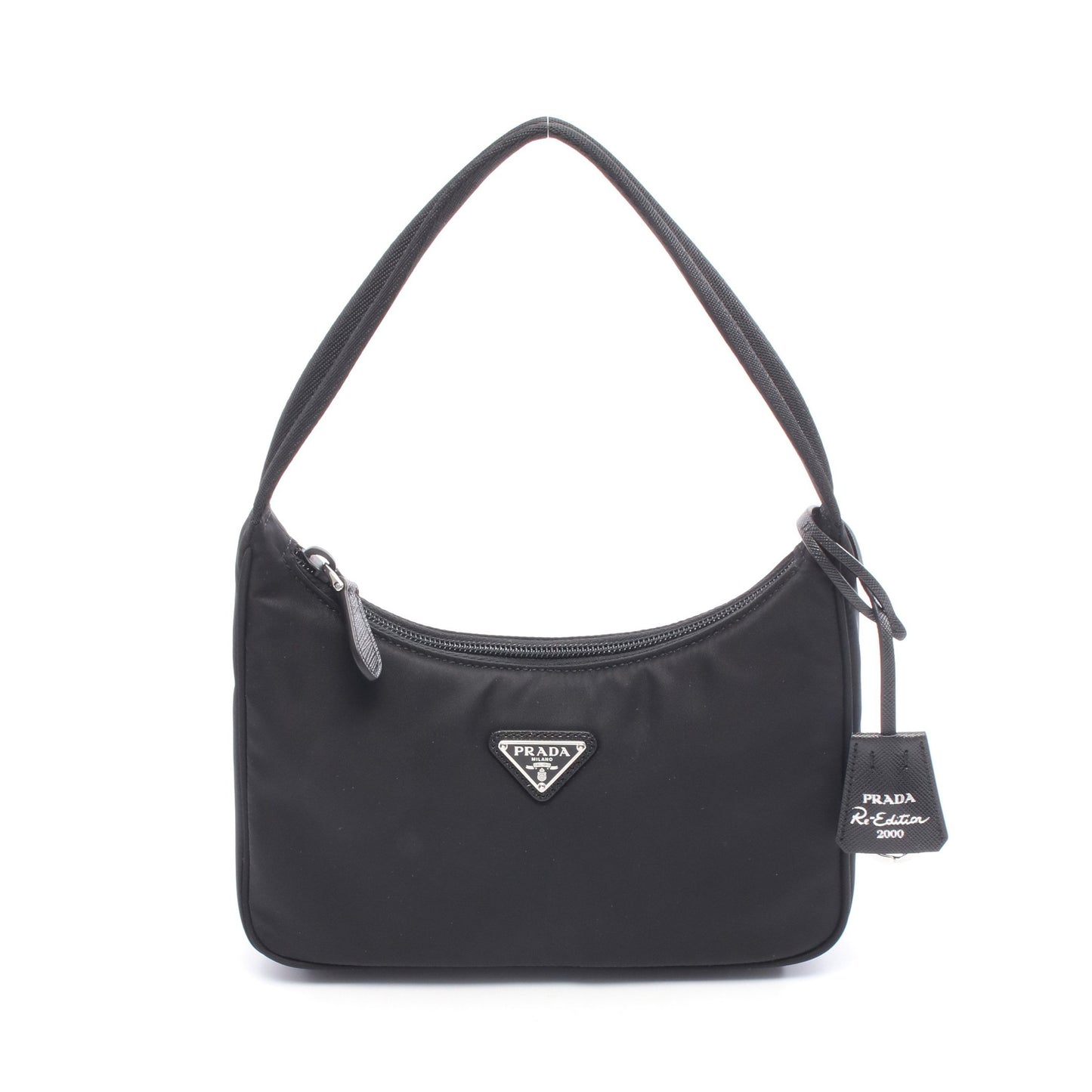 Mini Re-Edition 2000 Re-Nylon ハンドバッグ ナイロン ブラック プラダ バッグ PRADA