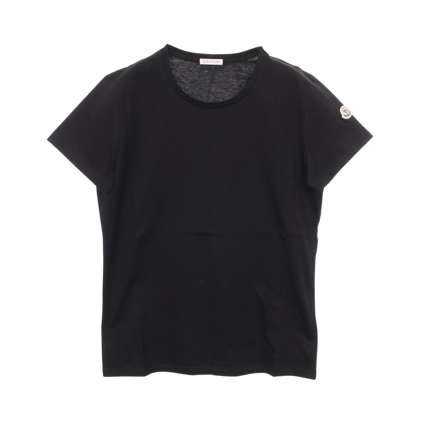 MAGLIA MANICA CORTA 半袖Tシャツ コットン ブラック モンクレール トップス MONCLER