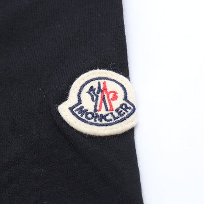 MAGLIA MANICA CORTA 半袖Tシャツ コットン ブラック モンクレール トップス MONCLER