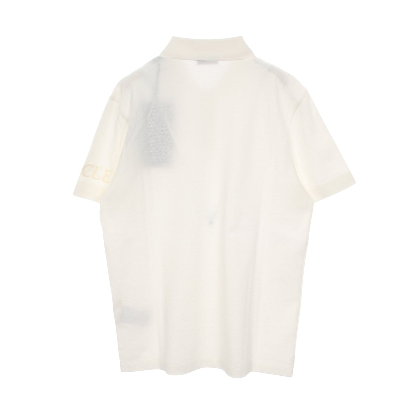 SS POLO ポロシャツ コットン ホワイト モンクレール トップス MONCLER