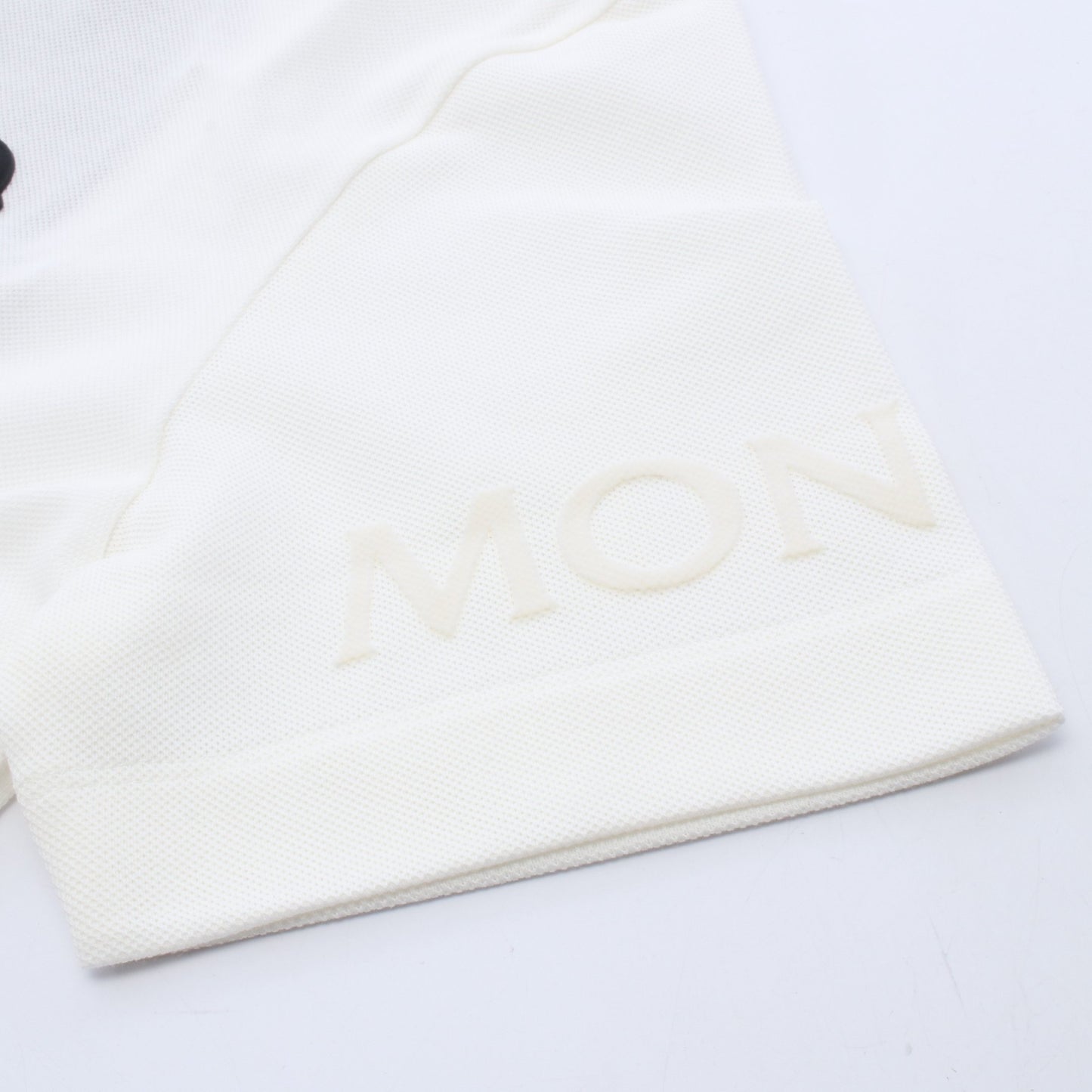 SS POLO ポロシャツ コットン ホワイト モンクレール トップス MONCLER