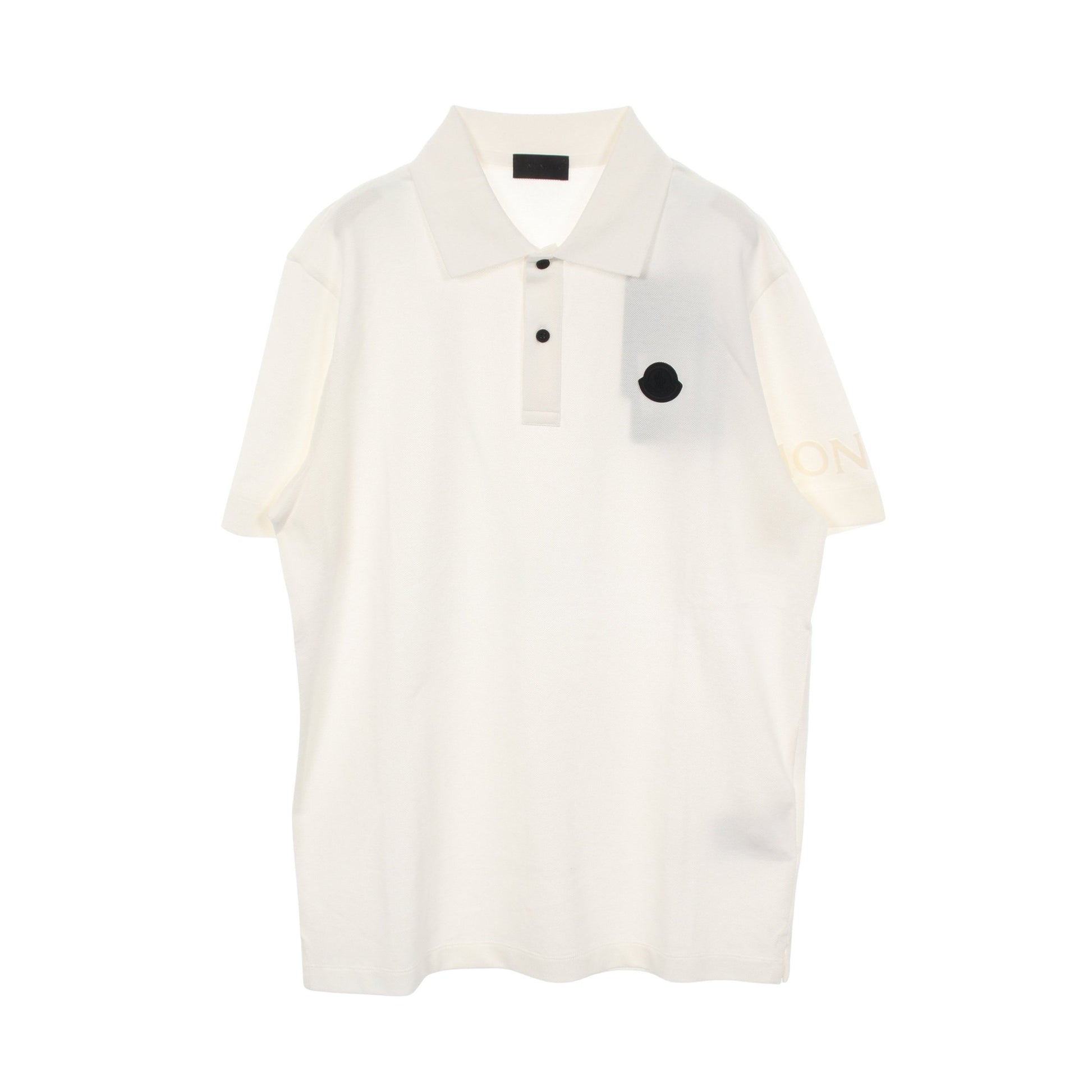 SS POLO ポロシャツ コットン ホワイト モンクレール トップス MONCLER