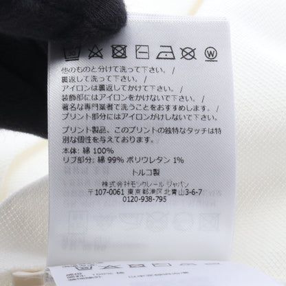SS POLO ポロシャツ コットン ホワイト モンクレール トップス MONCLER